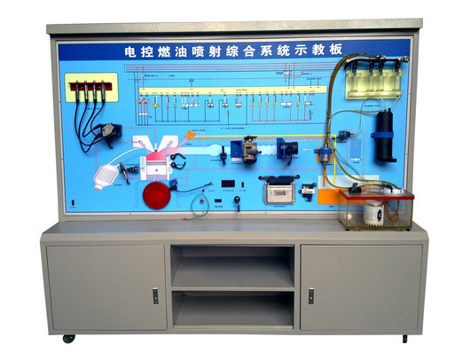 汽車傳感器系統(tǒng)考核裝置、電控燃油噴射綜合系統(tǒng)示教板