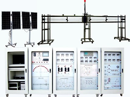 LG-TG01型 大型模擬太陽(yáng)升降、太陽(yáng)跟蹤、光伏發(fā)電、充電逆變實(shí)訓(xùn)裝置