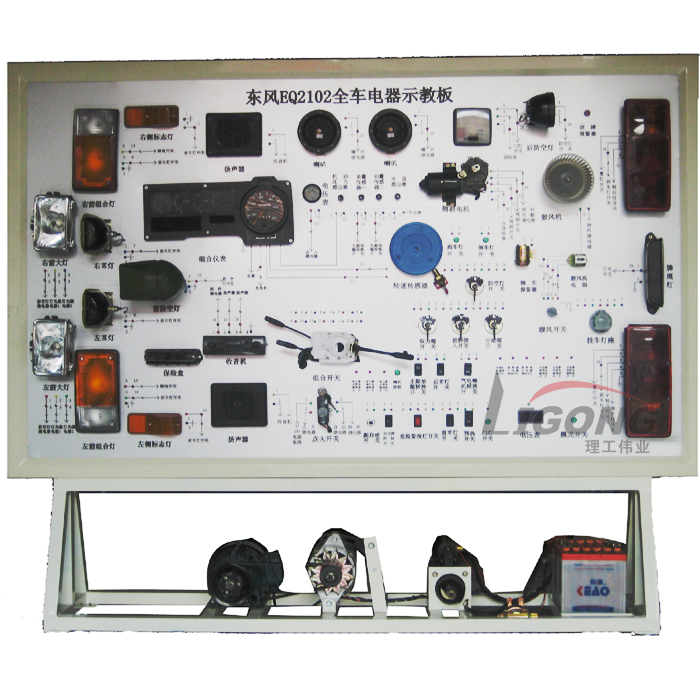 東風(fēng)EQ2102全車電器電路實(shí)訓(xùn)臺(tái).http://www.edulg.com