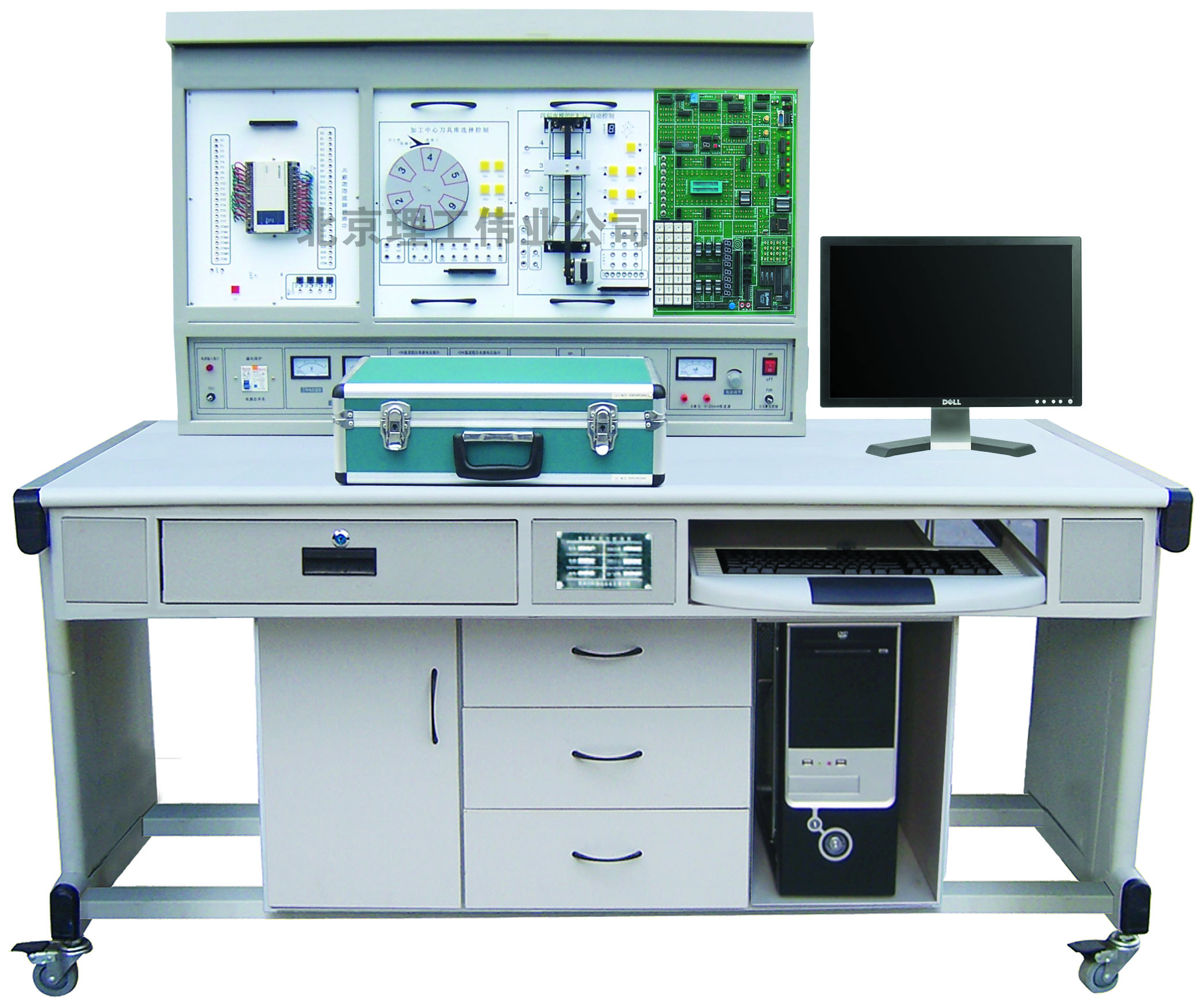 LGS-01B PLC可編程控制系統(tǒng)、單片機(jī)實驗開發(fā)系統(tǒng),自動控制原理綜合實驗裝置